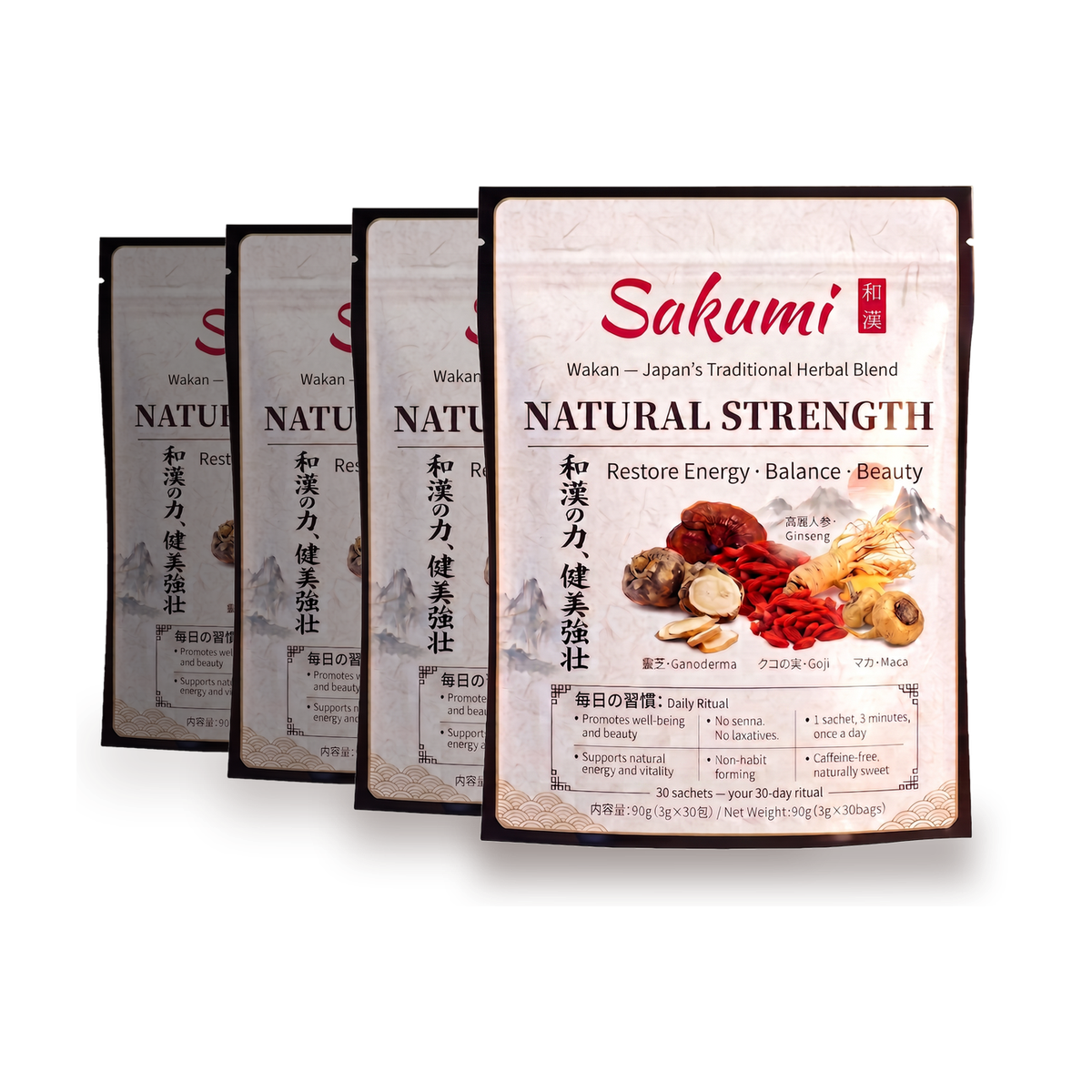 Sakumi Tea 4 pouches